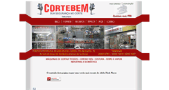 Desktop Screenshot of cortebem.com.br